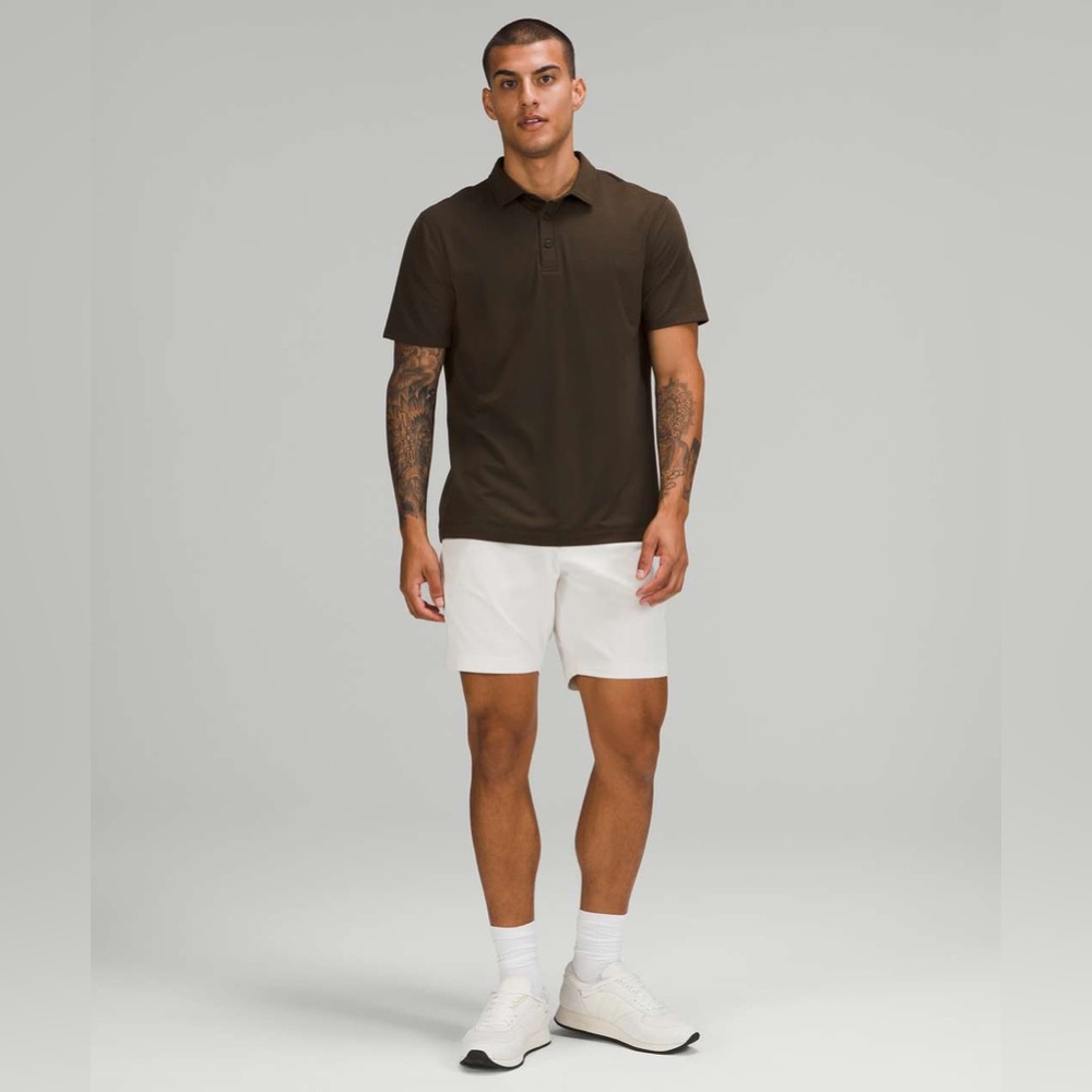 lululemon athletica Brown Polo Shirt